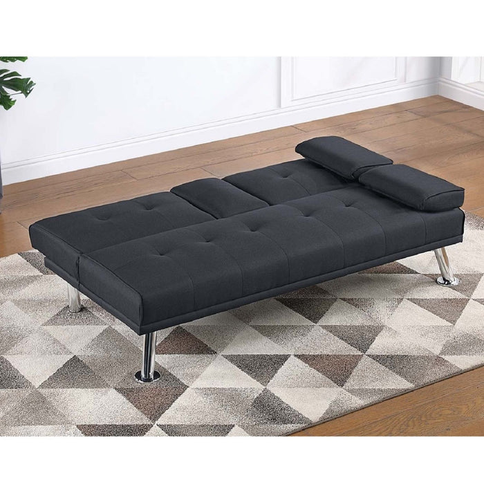 Adjustable Sofa With Fold Down Table And Cup Holders