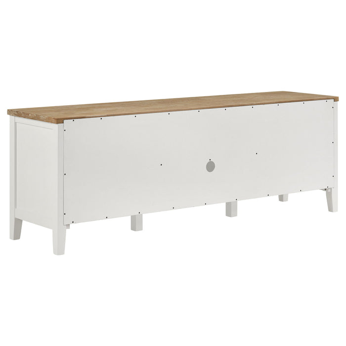 Evanston - 3 Piece 67" TV Stand - White