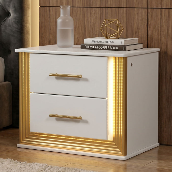Obsession - Bedroom Set With LED