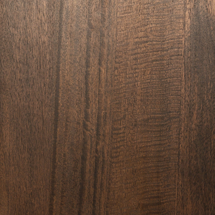 Freemont - Solid Wood Tall Cabinet - Kona Brown