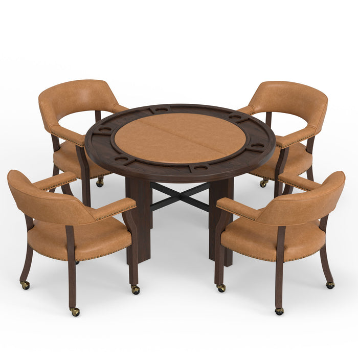 Gorman - 5 Piece Dining And Game Set