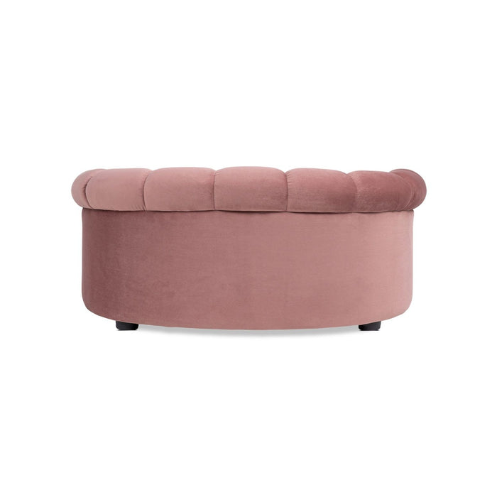 Halle - Rolled Arm Dog Bed - Pink