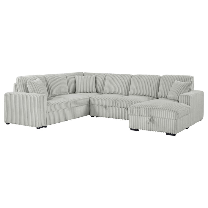 Thurston - Storage Sectional Sofa With Pop Up Bed