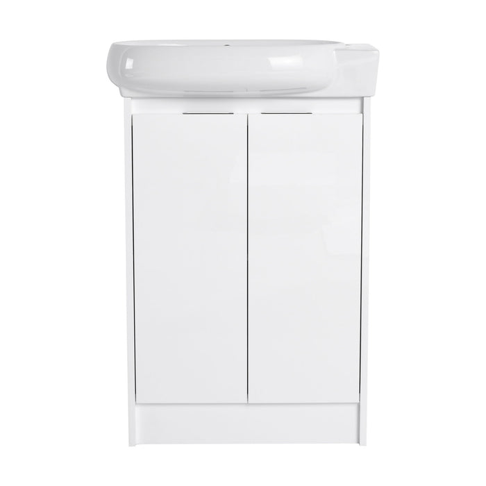 Freestanding Bathroom Vanity & Sink, Soft Close Doors
