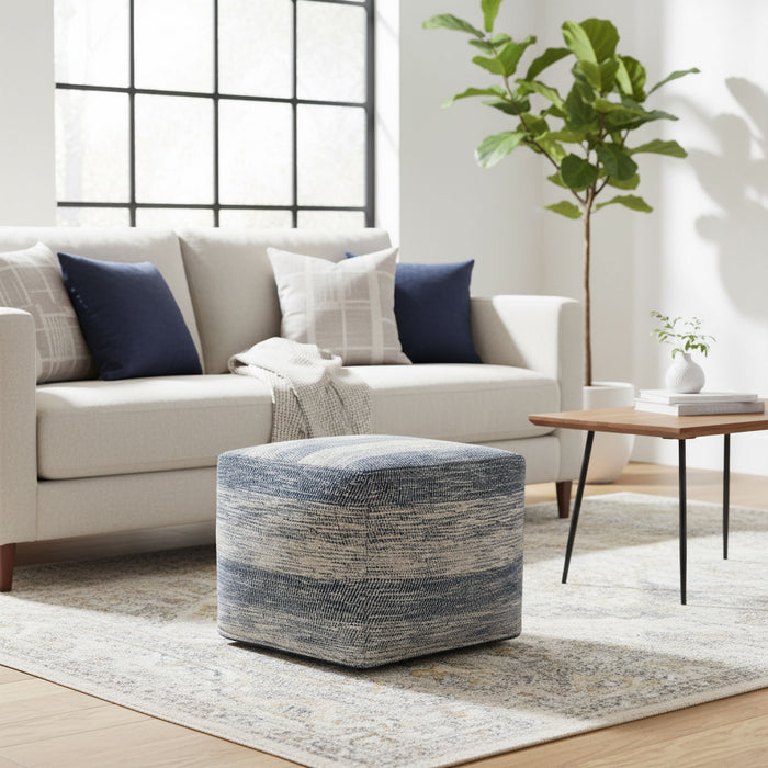 Clay - Square Pouf, Upholstered