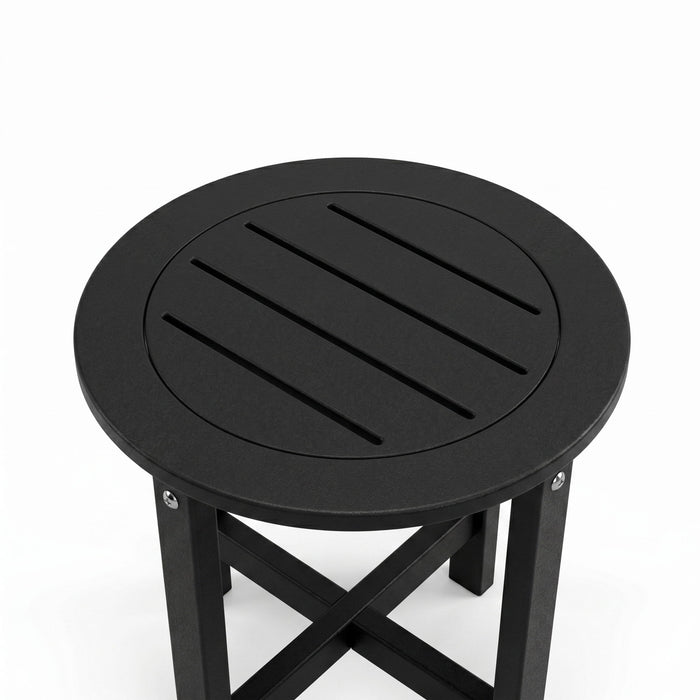 Round Outdoor Side Table