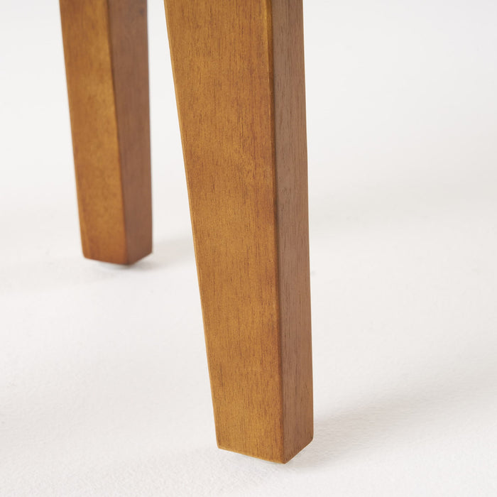 Outdoor Acacia Wood Side Table With Weather Resistance