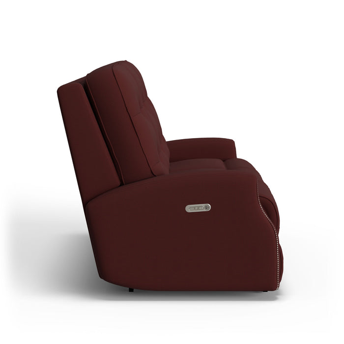 Devon - Reclining Sofa, Nailhead Trim