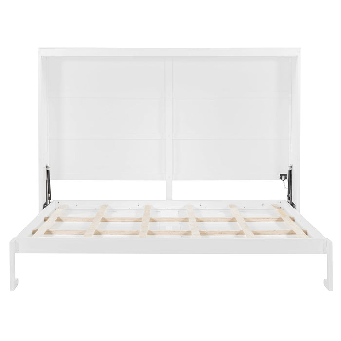 Murphy Wall Bed Modern Design With LED Lights