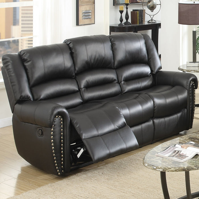 Modern Living Room Set With Nailhead Trim