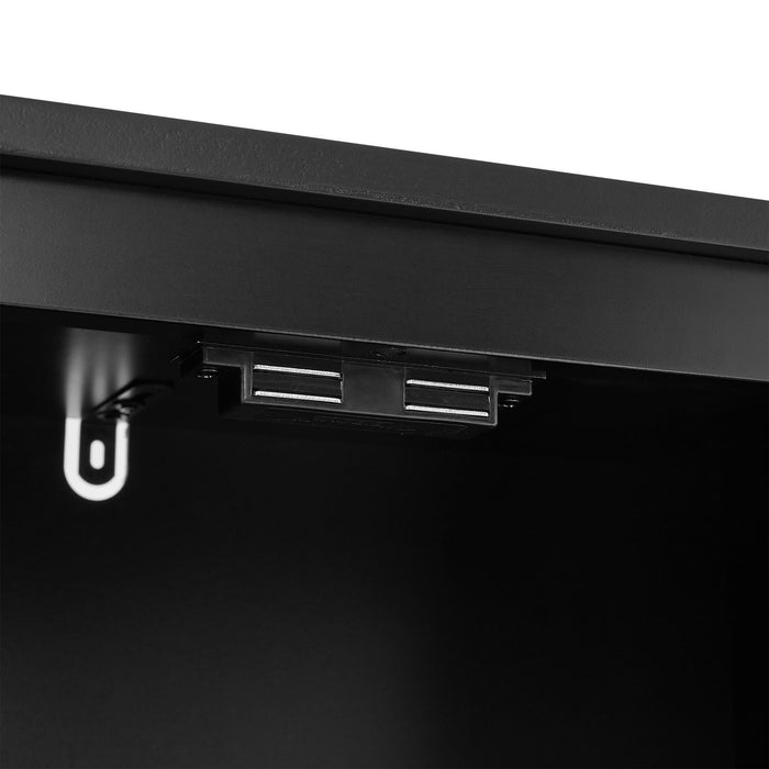 Bathroom Storage Cabinet With 2 Doors And Drawers, Adjustable Shelf