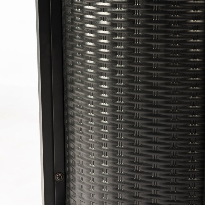 Propane Gas Fire Pit Table, 50000 Btu Round Steel Fire Pit