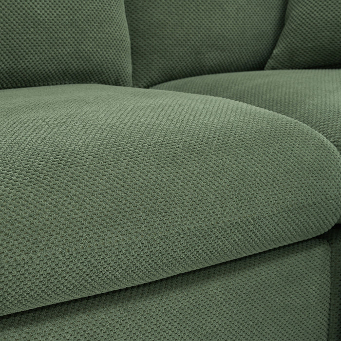 Sectional With 2 Ottomans