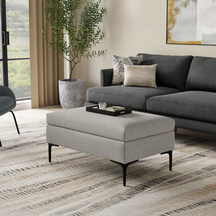 Rebecca - Multifunctional Coffee Table Storage Ottoman With Lift Up Lid