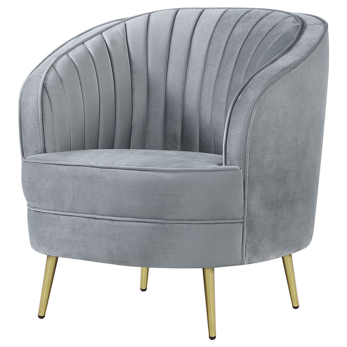 Tufted Upholstered Lounge Seating Chair