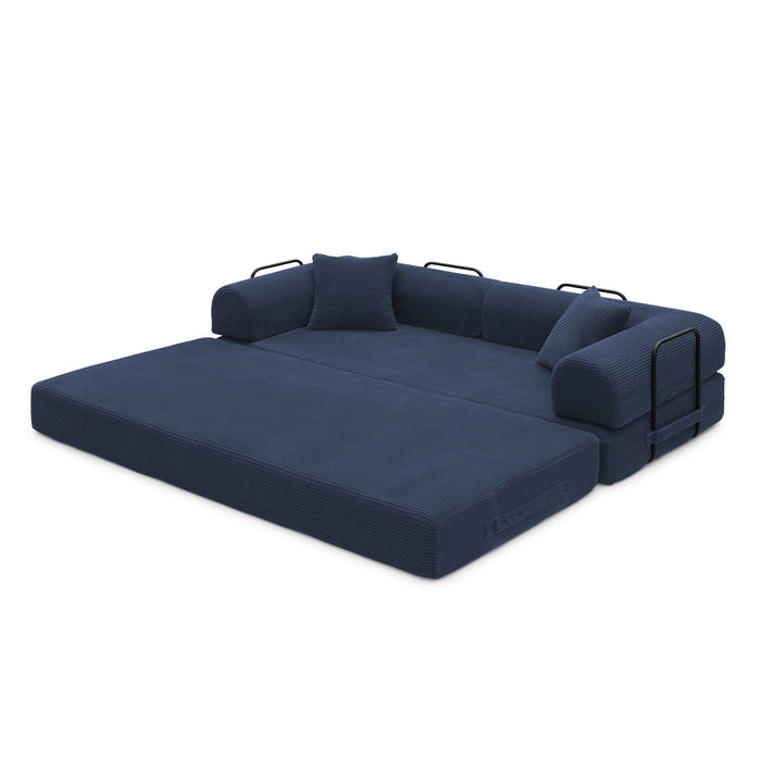 Convertible Foldable Floor Sofa Bed For Living Room