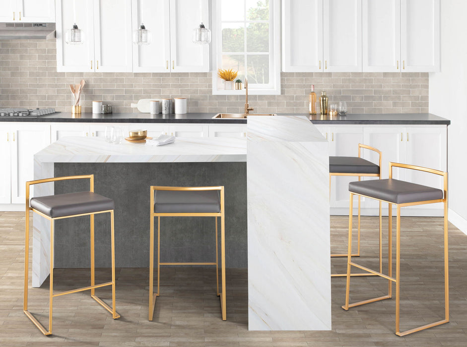 Fuji - Contemporary / Glam & Quality Construction Barstool