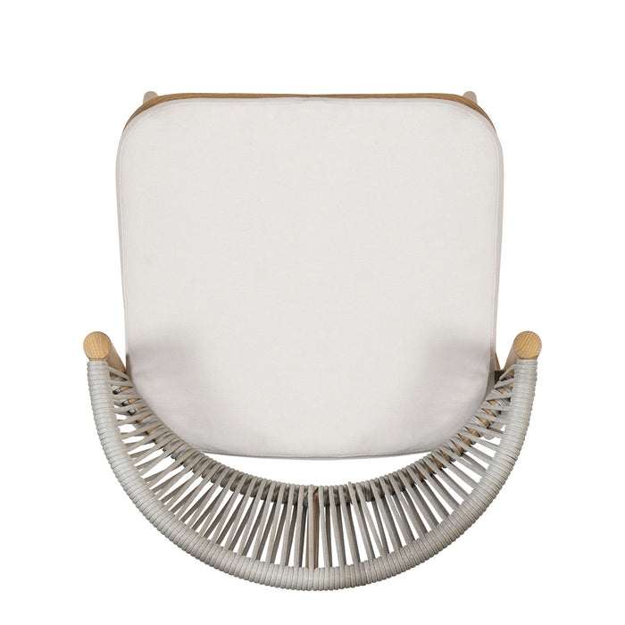 Outdoor 26" Counter Height Metal Frame Counter Stools With Scallop Shaped Backrest & Water Resistant Cushions