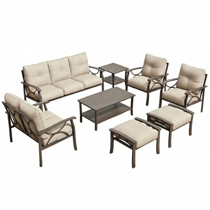 Patio Furniture Set & Coffee Table For Backyard