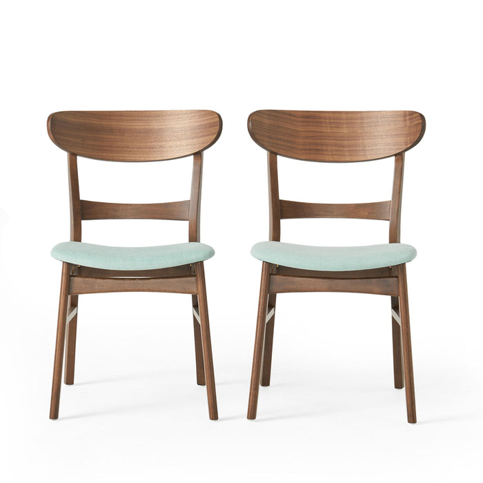 Dining Chairs With Cushioned Seat (Set of 2)