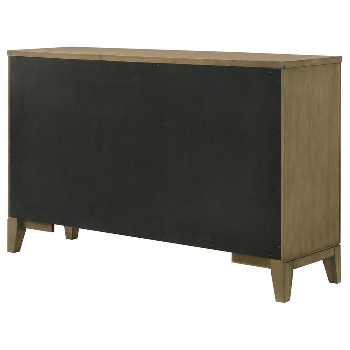 Menlo - 8 Drawer Dresser Cabinet - Natural