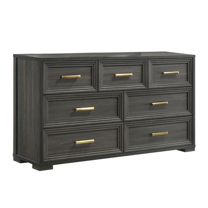 Colorado - Dresser (Mirror Not Included) - Charcoal