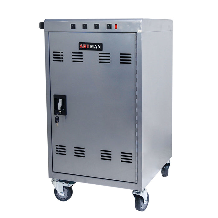 Mobile Charging Cart For Tablets Laptops 35, Device Capacity Matt Metal