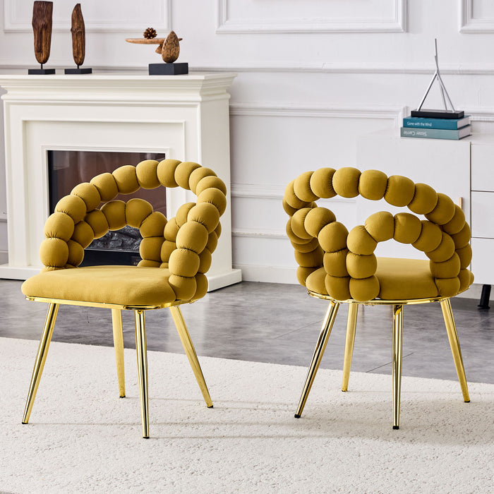 Puffy Bubble, Ball Chain Chairs For Dining Room