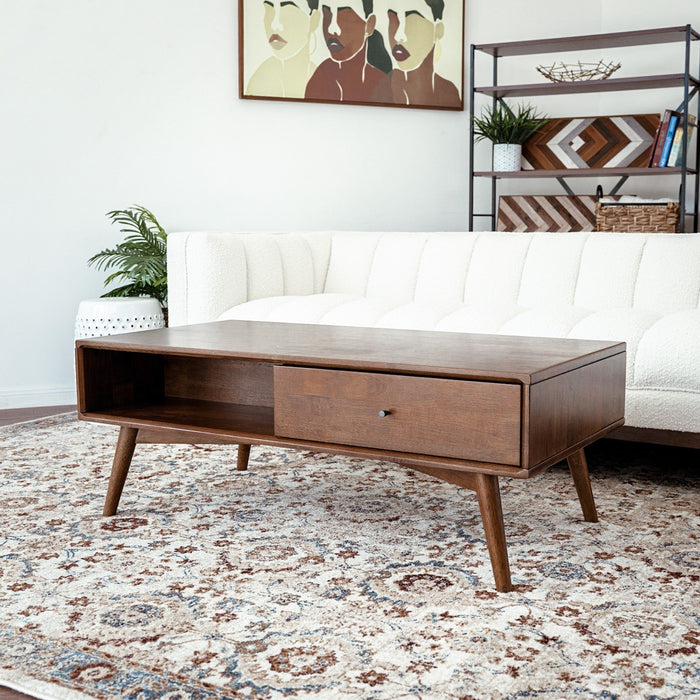 Caroline - Coffee Table - Walnut Brown