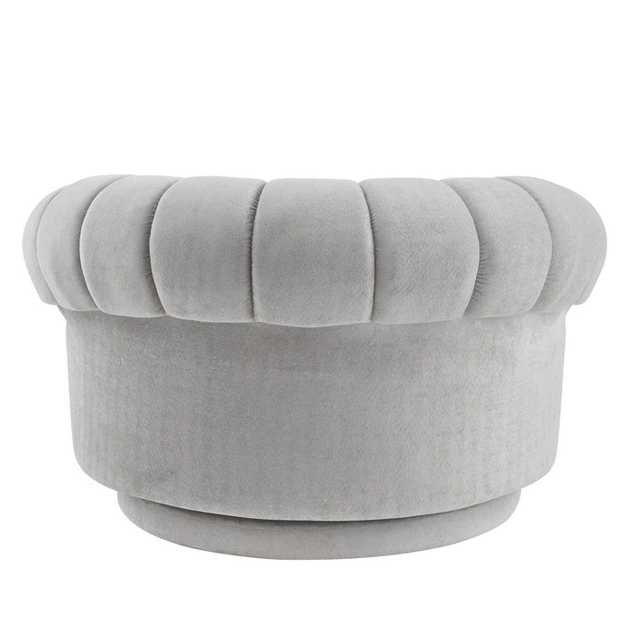 Round Swivel Accent Chair With Rotation