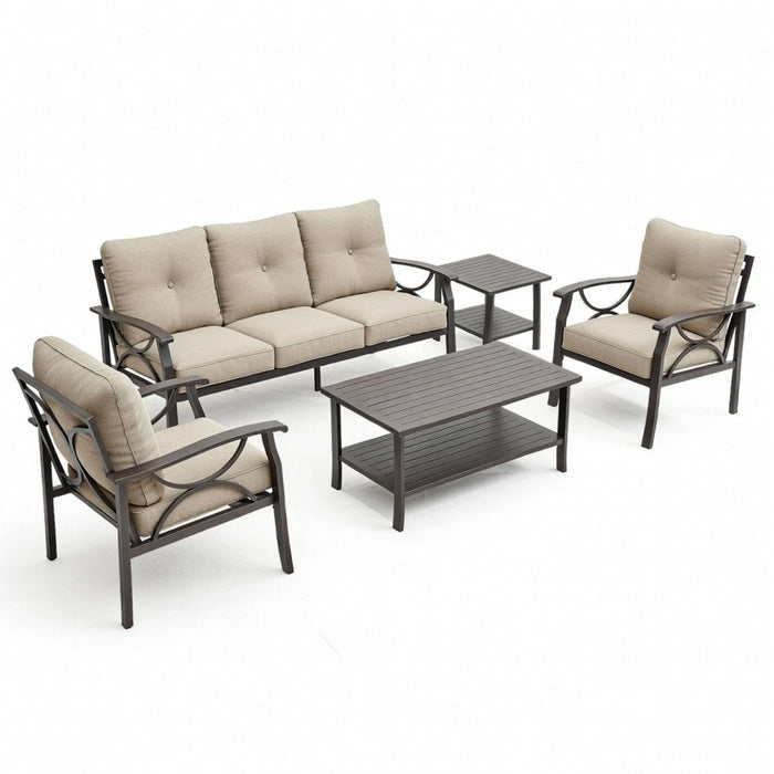 Patio Furniture Set & Coffee Table For Backyard