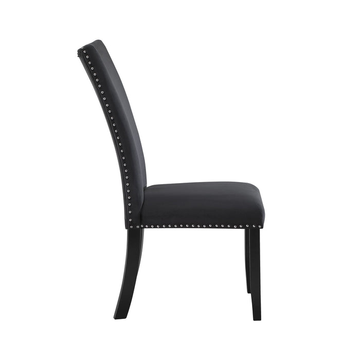 Jhoanna - 5 Pieces Dining Table Set - Black