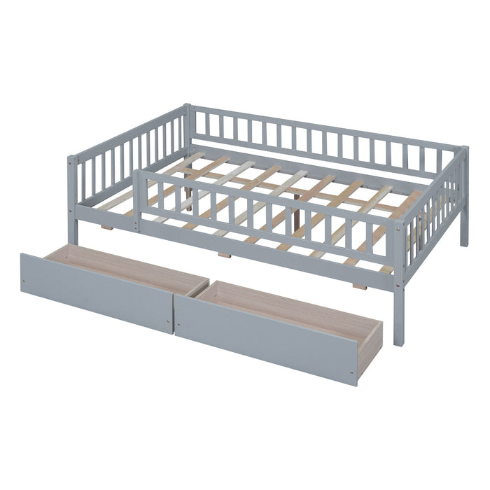 Multifunctional Wooden Daybed Bed