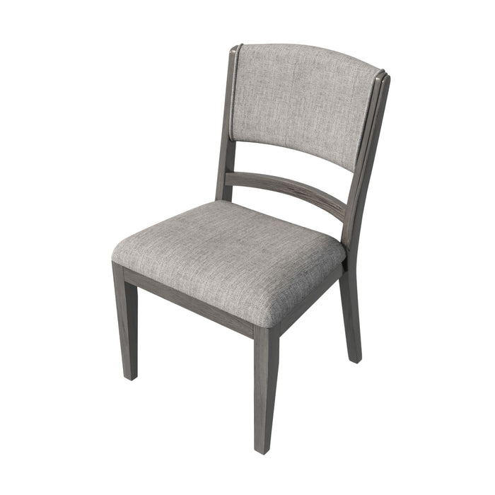 Arcus - Dining Chair (Set of 2) - Charcoal Gray