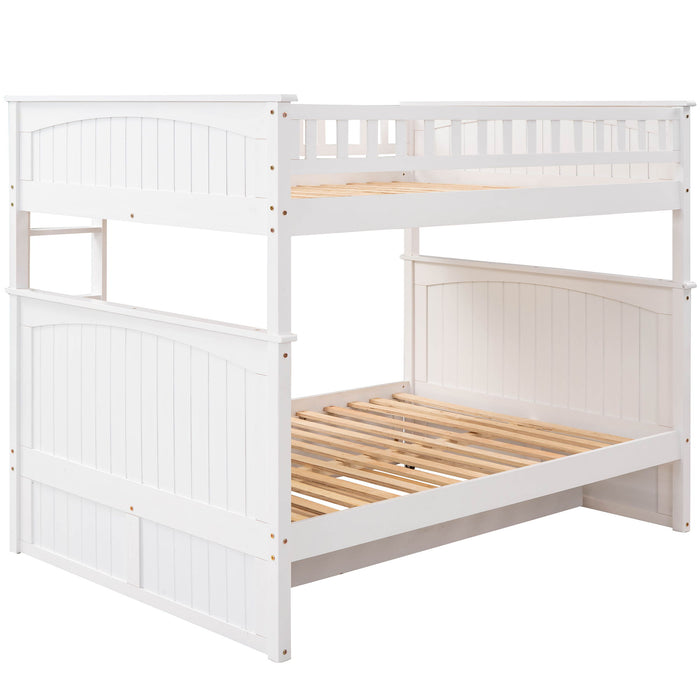 Bunk Bed With Twin Size Trundle, Guardrails
