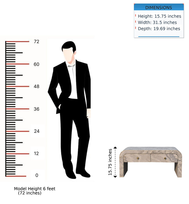 Nouveau - Coffee Table - Marble