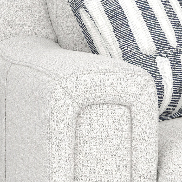 Teagan - Dual Power Sofa - Oatmeal