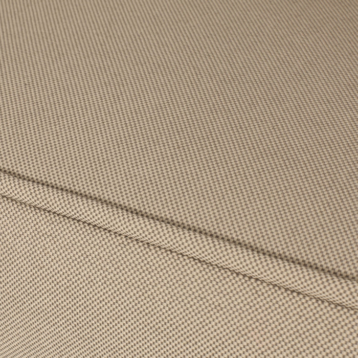 Bruce - Outdoor Club Chair Set With Water Resistant Cushions Rattan And Iron - Brown