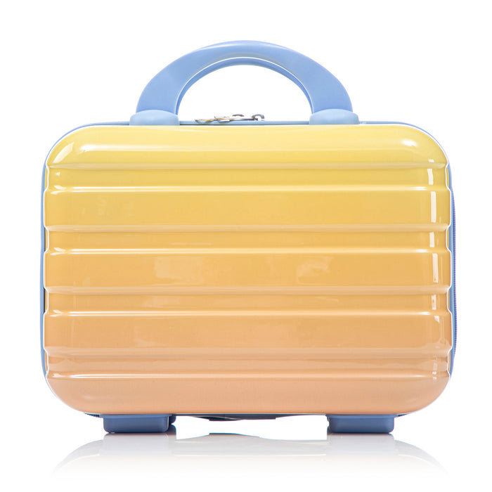 Luggage Set 14" / 20" With Combination Lock And Cosmetic Case