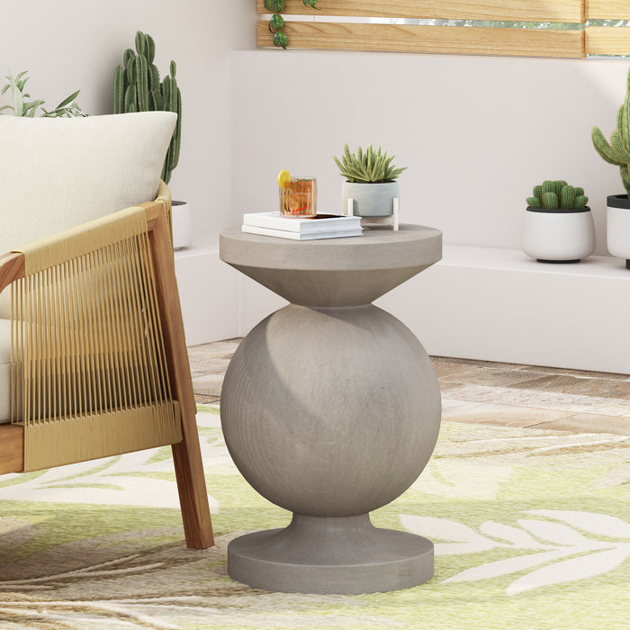 End Table, Outdoor - Natural
