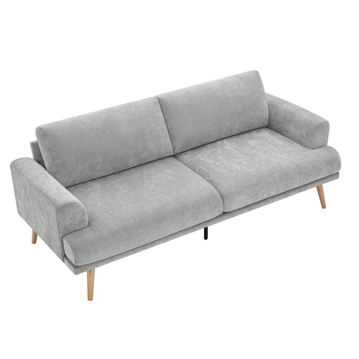 3 Seater Sofa For Living Room - Gray