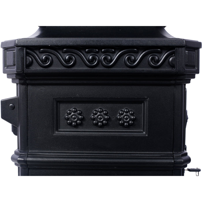 Mailboxs Residential Large-Capacity Letter Box, Rainproof Postbox Statue