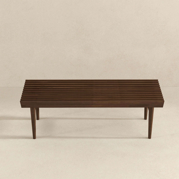 Mia - Bench - Dark Brown