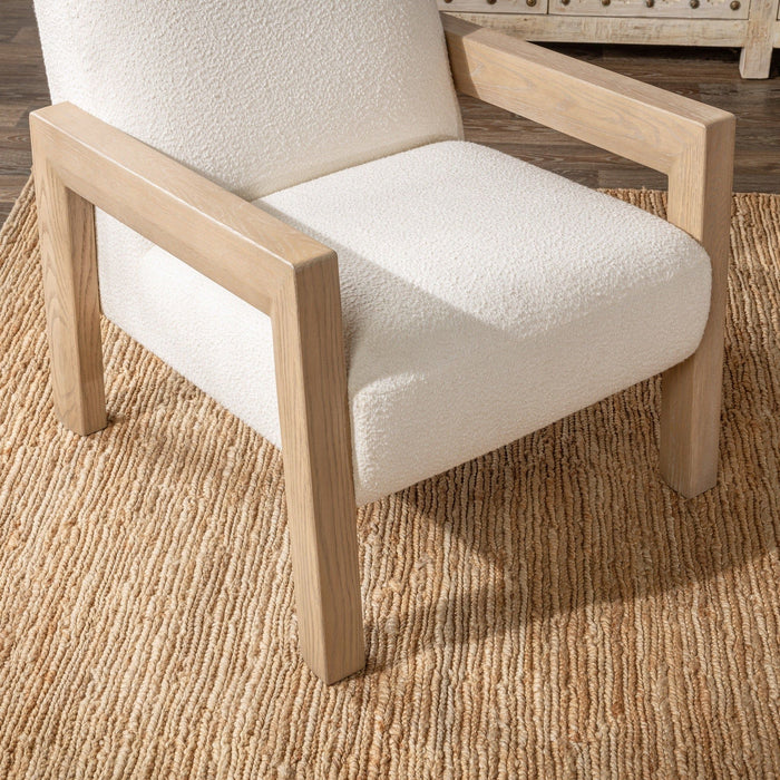 Aliza - Upholstered Accent Chair - Ivory