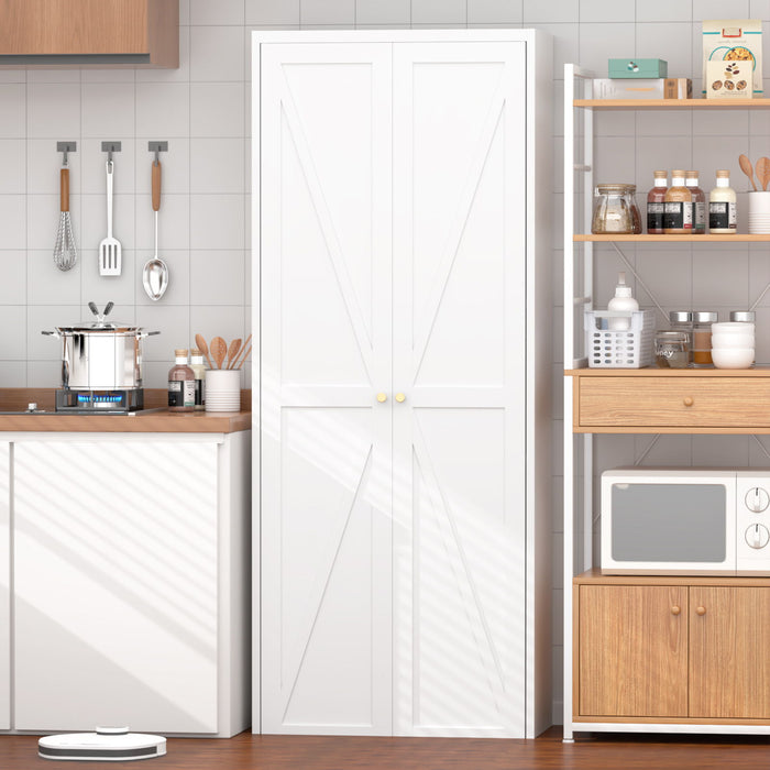 Adjustable 2 Door Storage Cabinet With Adjustable Shelves