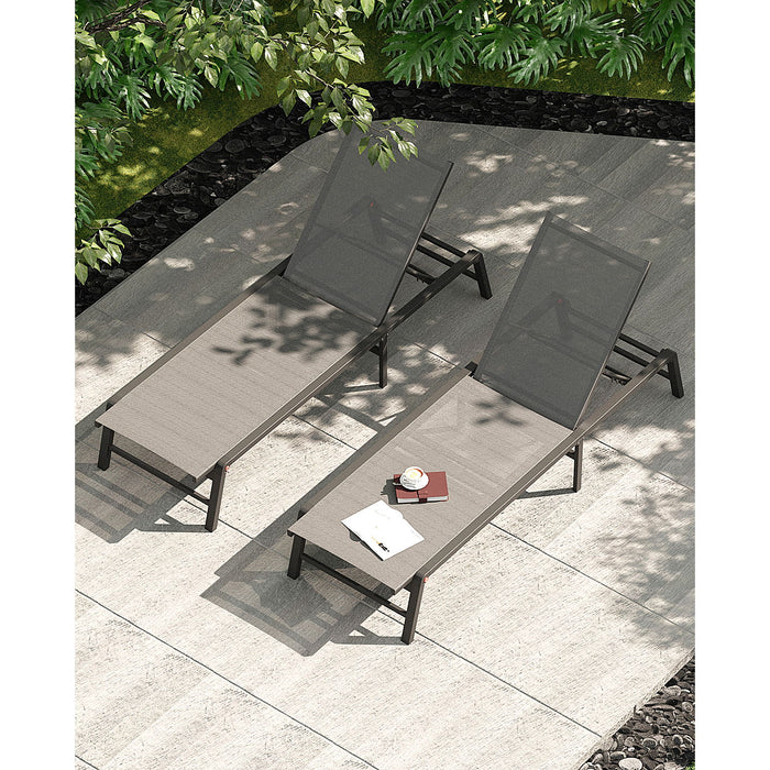Chaise Lounge Outdoor (Set of 2)