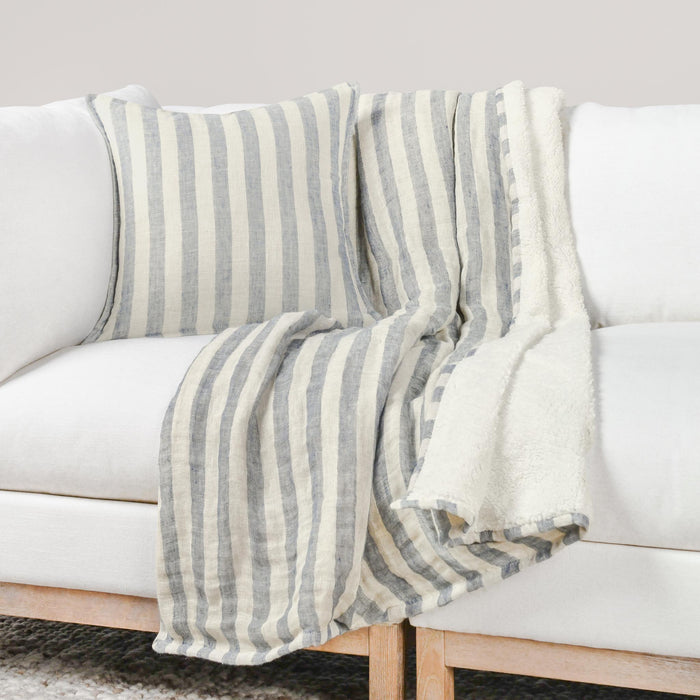 Cyprus - TC Throw - Ivory / Gray