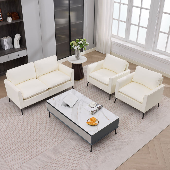 Upholstered Sofa Loveseat For Living Room