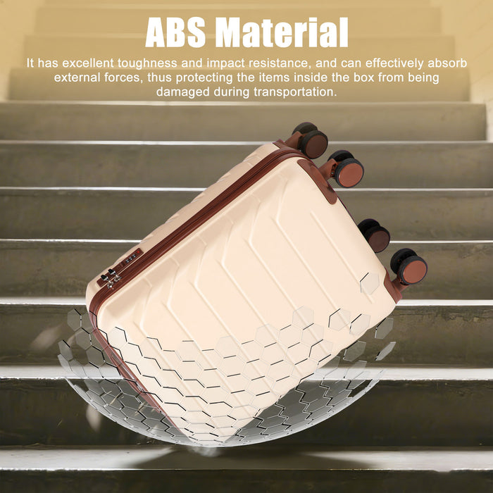 Hard Shell Travel Luggage With Scratch Resistant Surface