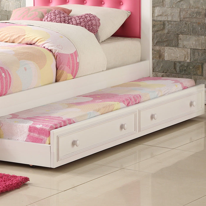 Contemporary Style Bed With Trundle